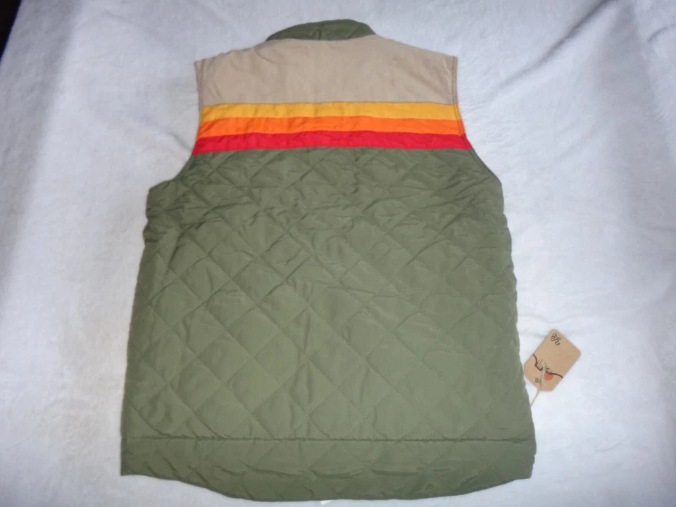 Yo Colorado Men's Summit Reversible Vest PINE SUNSET SAND SIZE M - Image 2 of 4