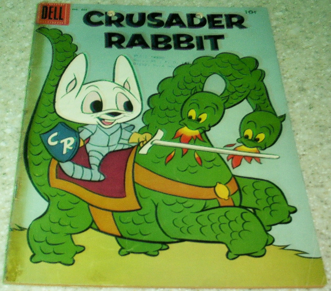 Crusader Rabbit Four-Color 805 (#2) FN- (5.5) 1957, WHOLESALE Now Only ...