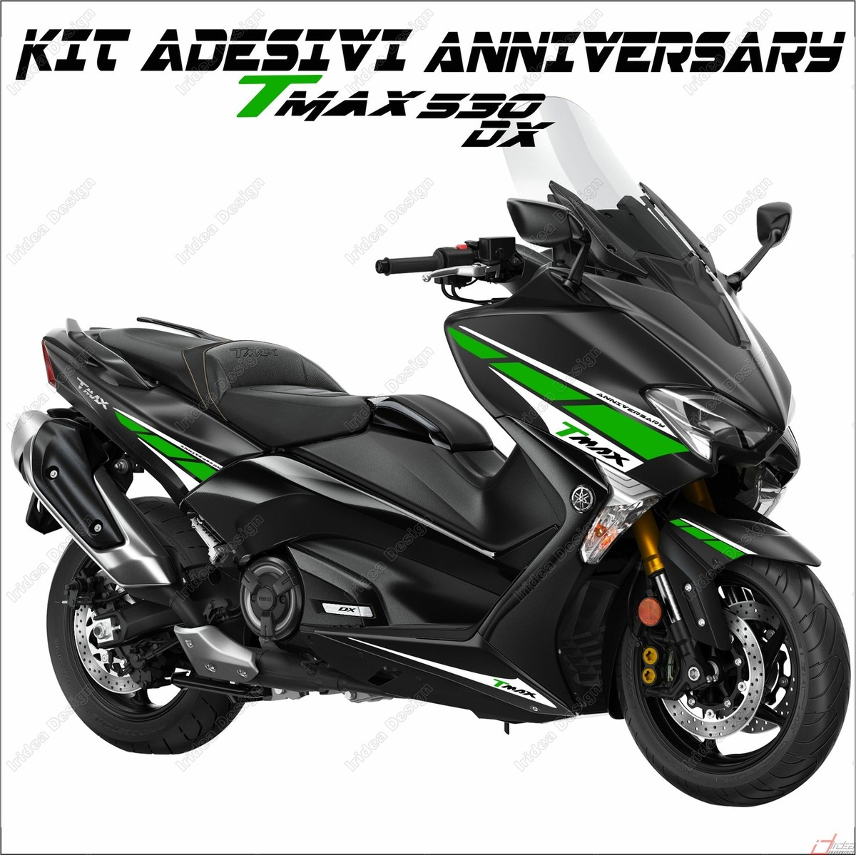 Aufkleber Jahrestag Rumpf Kompatibel Für Yamaha Tmax T-Max