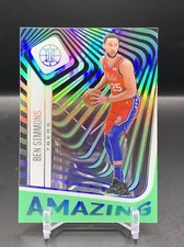 2020-21 Panini Illusions BEN SIMMONS Amazing Green Acetate Prizm SP #8 - 76ers