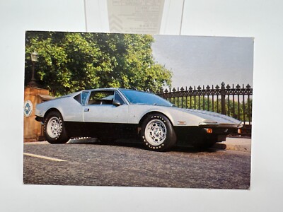 DE TOMASO PANTERA GTS Super car card Japanese Vintage Rare F/S | eBay