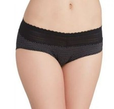 Warner's Women's No Pinching Lace Hipster Panty Underwear Black Size S