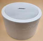 BOSE FREESPACE DS 40F LOUDSPEAKER 12" X 7" WHITE W/ PENDANT MOUNT/SHELL