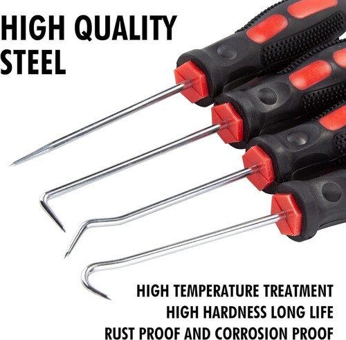 CARTMAN Precision 4 Piece Pick and Hook Set - Picture 6 of 6