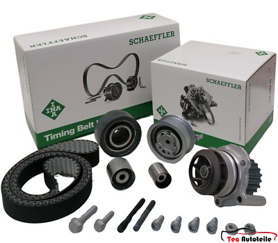 INA Zahnriemensatz + Wasserpumpe Audi Seat Skoda VW 2.0 TDI BKD CBAA CBAB CFFB