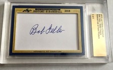 2018 Leaf History of Baseball Cut Signatures - Bob Feller / Rollie Fingers 4/4