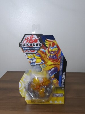 BAKUGAN Evolutions: Platinum Series Aurelus / Gold NEO PHAROL Figure w/ Cards 