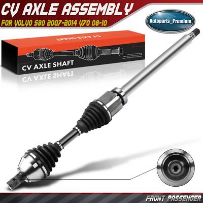 New Front Right Side CV Axle Assembly for Volvo S80 2007-2014 V70 2008-2010 3.2L