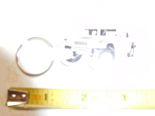 Rare Vintage Am General 1-800-Real-4WD Hummer Rubber Keychain - Picture 5 of 5