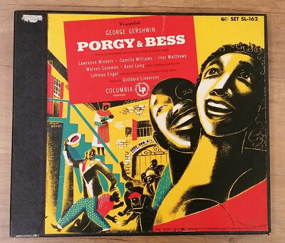 PORGY & BESS George Gershwin COLUMBIA 3LP 1951 First Edition