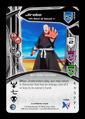 2007 Jirobo 4th Seat Of Squad 7 R88 Shonen Jump Bleach Trading