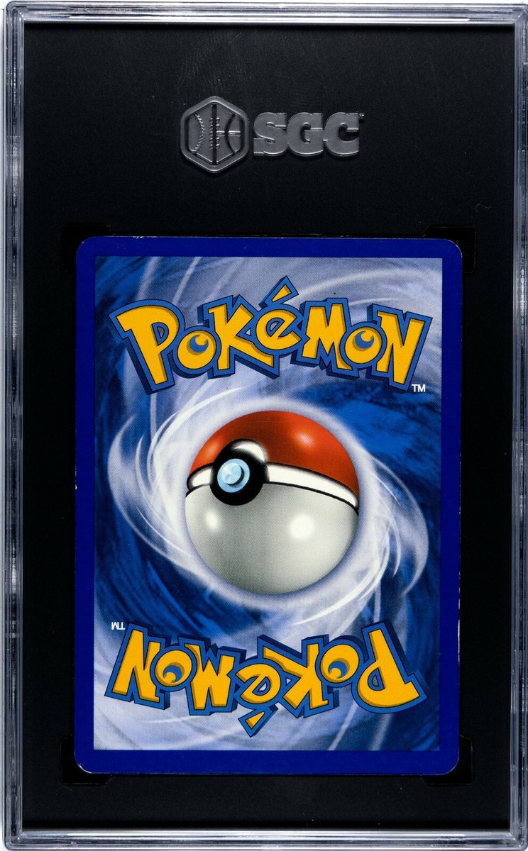 2002 Pokémon Legendary Collection #3 Charizard Rare Lava Deck SGC