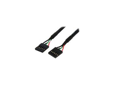 StarTech.com USBINT5PIN Internal 5 pin USB IDC Motherboard Header Cable   F/F