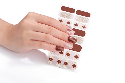 Volle Größe Nagelfolien Nagellack Aufkleber Maniküre Kunst Selbstklebend Dekor 3D Aufkleber - Bild 68 von 98