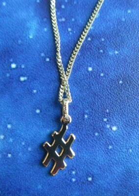 SO COSI Kette More than a Hashtag 45-55 cm 925er goldplattiertes Sterlingsilber