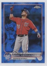2022 Topps Chrome Update Sapphire Edition Yadiel Hernandez #US293 0wc9