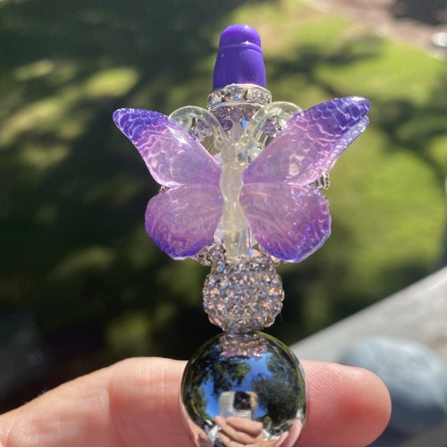 ¡¡Bolígrafos bling con cuentas personalizados!! Regalo inspirado en el lujo. Relleno de cesta. Diario. ¡Colecciona! - Imagen 3 de 8