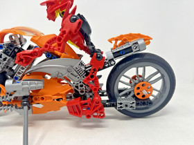 LEGO HERO Factory 7158 Furno Bike Almost Complete - NO Manual Or Box