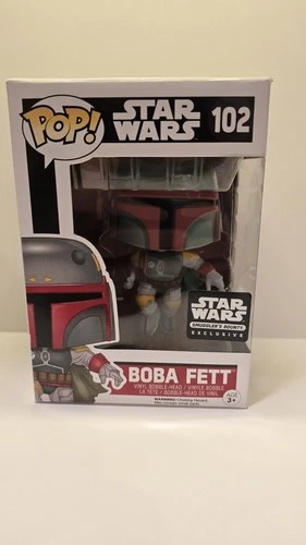 Funko Pop Star Wars 102 Smuggler's Bounty Boba Fett Action Figure