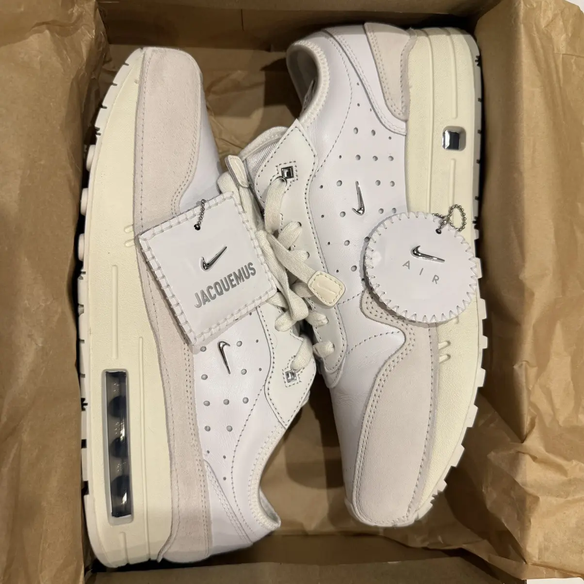 Nike Air Max One Sneakers Jacquemus Logo Running Shoes Retro