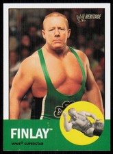 2006 Topps Heritage II WWE Finlay #17
