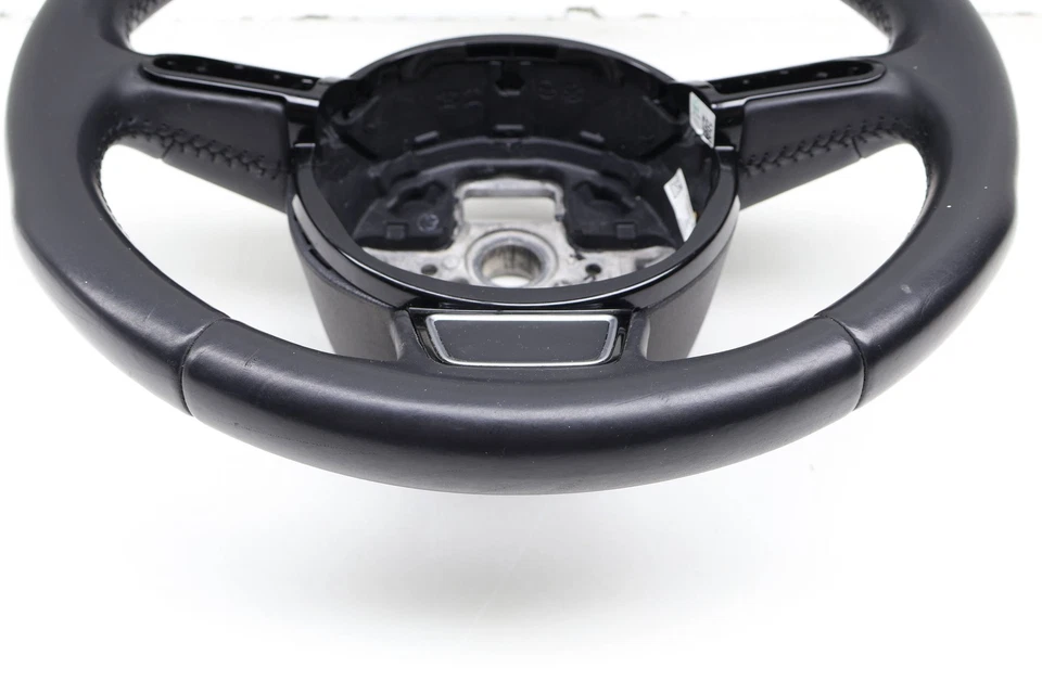 2016 AUDI A3 SPORTBACK E-TRON - 3-Spoke Steering Wheel (Leather) 8V0419091A - Image 3 of 4