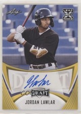 2021 Leaf Draft Base Auto Gold Jordan Lawlar #BA-JL2 Auto 0w7