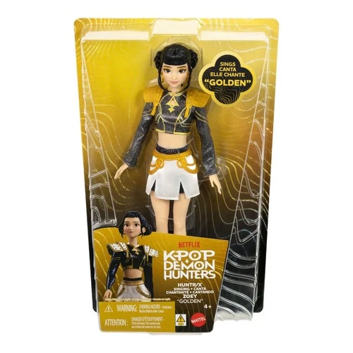 KPop Demon Hunters Singing Zoey Doll Sings "GOLDEN" JRN42 **BRAND NEW**