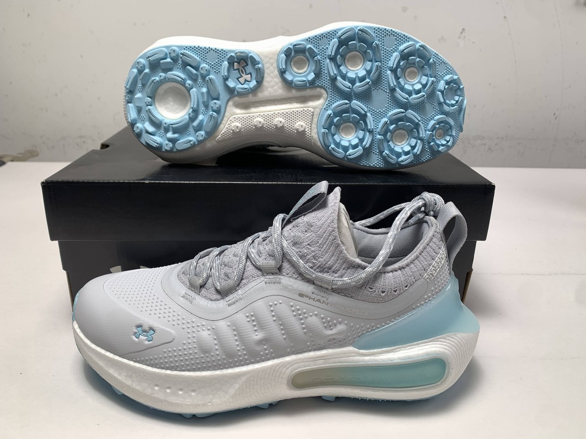 Under Armour Phantom Fore Waterproof Golf Shoes Grey Women's SZ 7