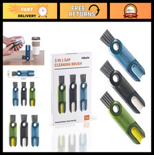 3-in-1 Cup Lid Gap Cleaning Brush Set - Multifunctional Silicone Bottle Cleaner