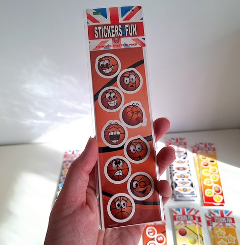 50 Packs of Novelty Stickers Various Designs Job Lot - Picture 9 of 10
