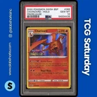 2020 POKEMON SWSH BS PROMO VIVID VOLTAGE PRERELEASE #SWSH066 CHARIZARD PSA 10