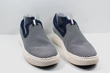 Sofft Frayda Recycled Knit Slip On Sneaker Womens 7.5 Navy/White Classic Comfort