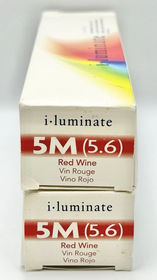 i Luminate i Color Demi Permanent Creme Hair Color 5M (5.6) Red Wine (2 Pack) — 第 4/4 张图片