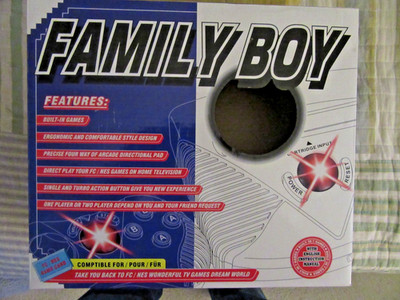 (3$3) Famiclone ''Family Boy'' in Box looks new with manuals, not tested.