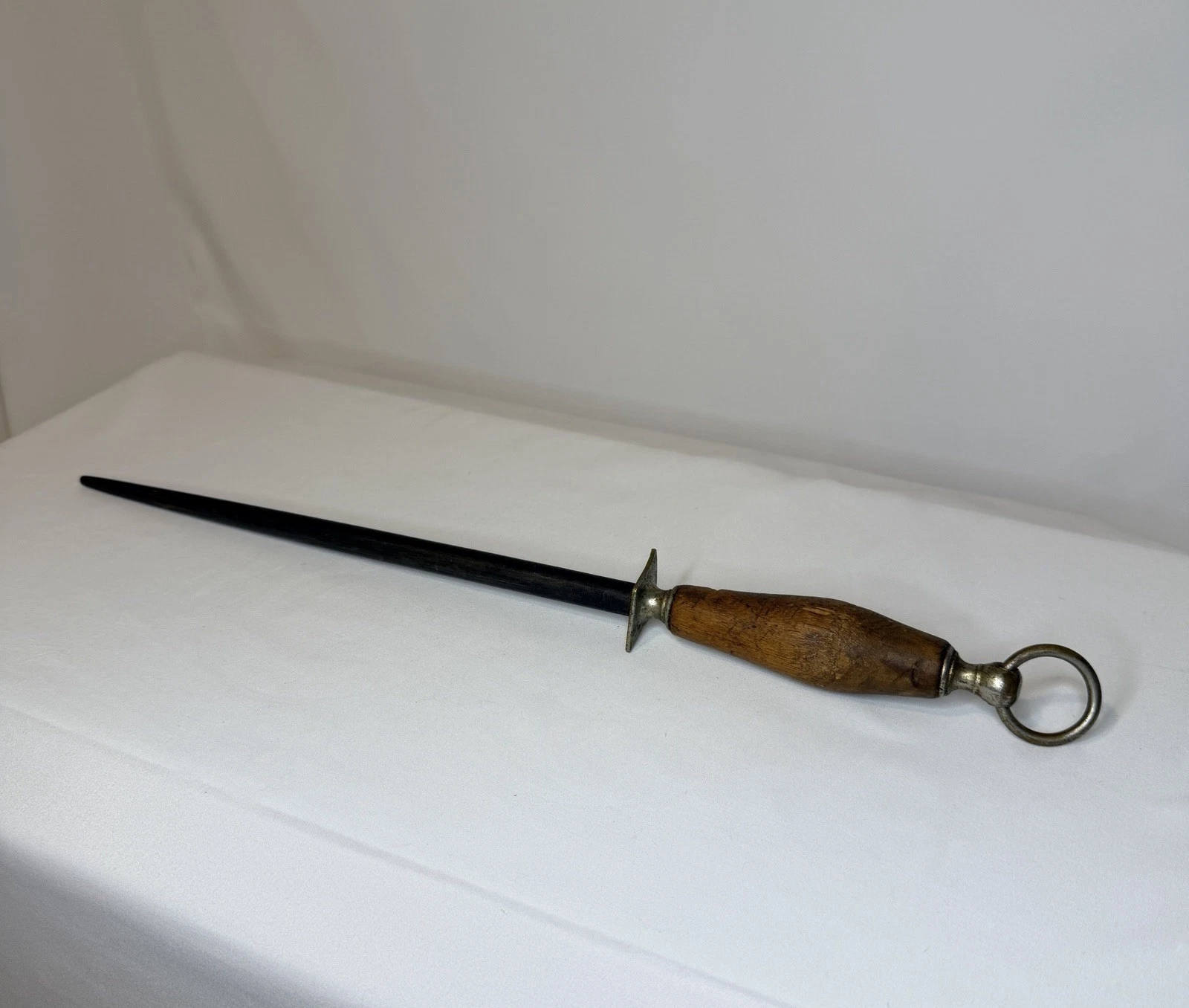 Antique N. Deres Honing Steel Knife Sharpener Solingen Germany c1900