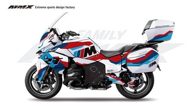 BMW R1300 RT M Performance White Custom Design GRAPHIC DECAL KIT