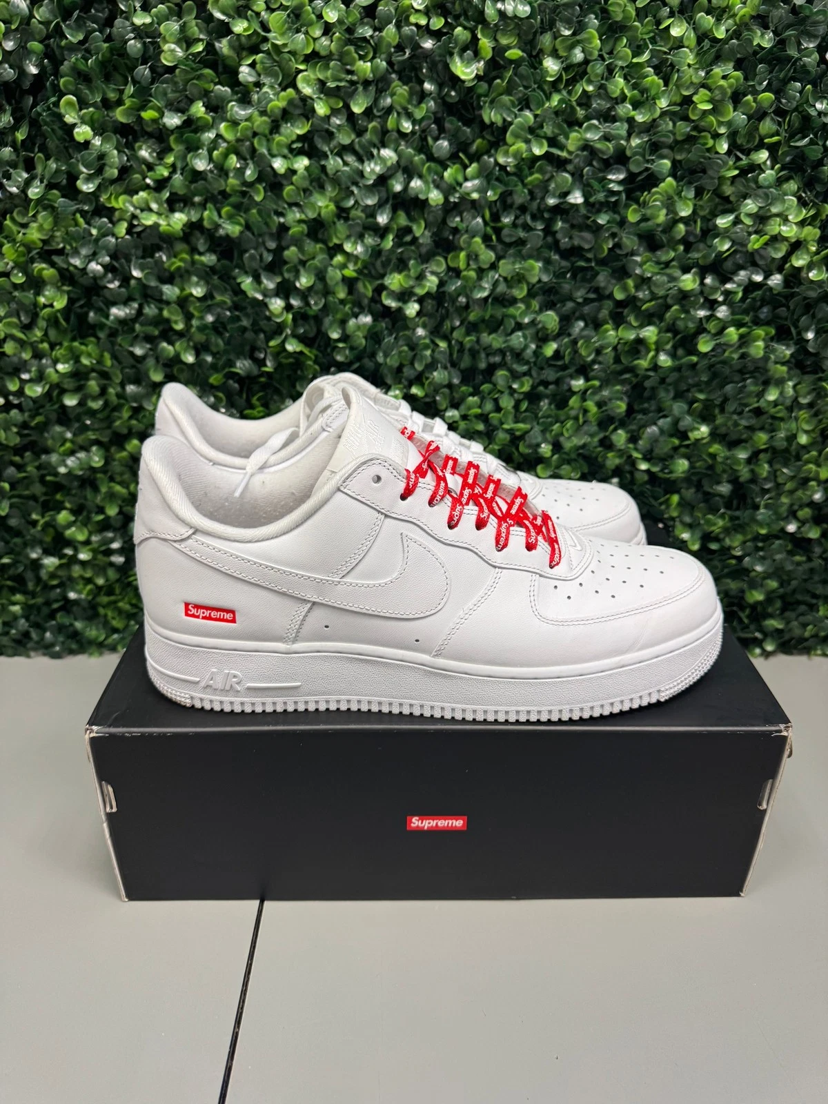 Supreme AF1 blanc taille 12 occasion expédié dès que possible