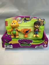 Fisher Price - Barney's World Barney s Friend Mel Billy Dino Figure Set Of 3