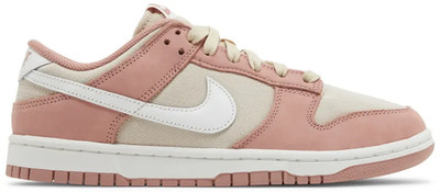 Nike Dunk Low Premium Red Stardust Summit White Sneakers FB8895-601 Men's 10.5