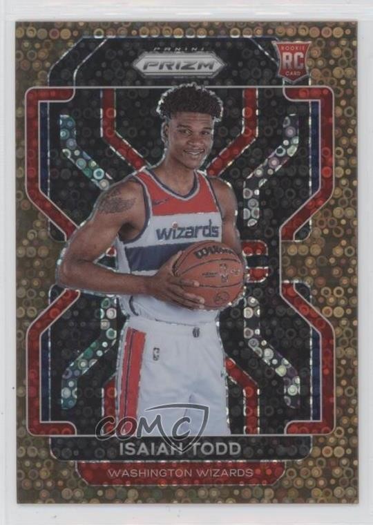 2021-22 Panini Prizm Fast Break Bronze Prizm /20 Isaiah Todd #299 Rookie RC