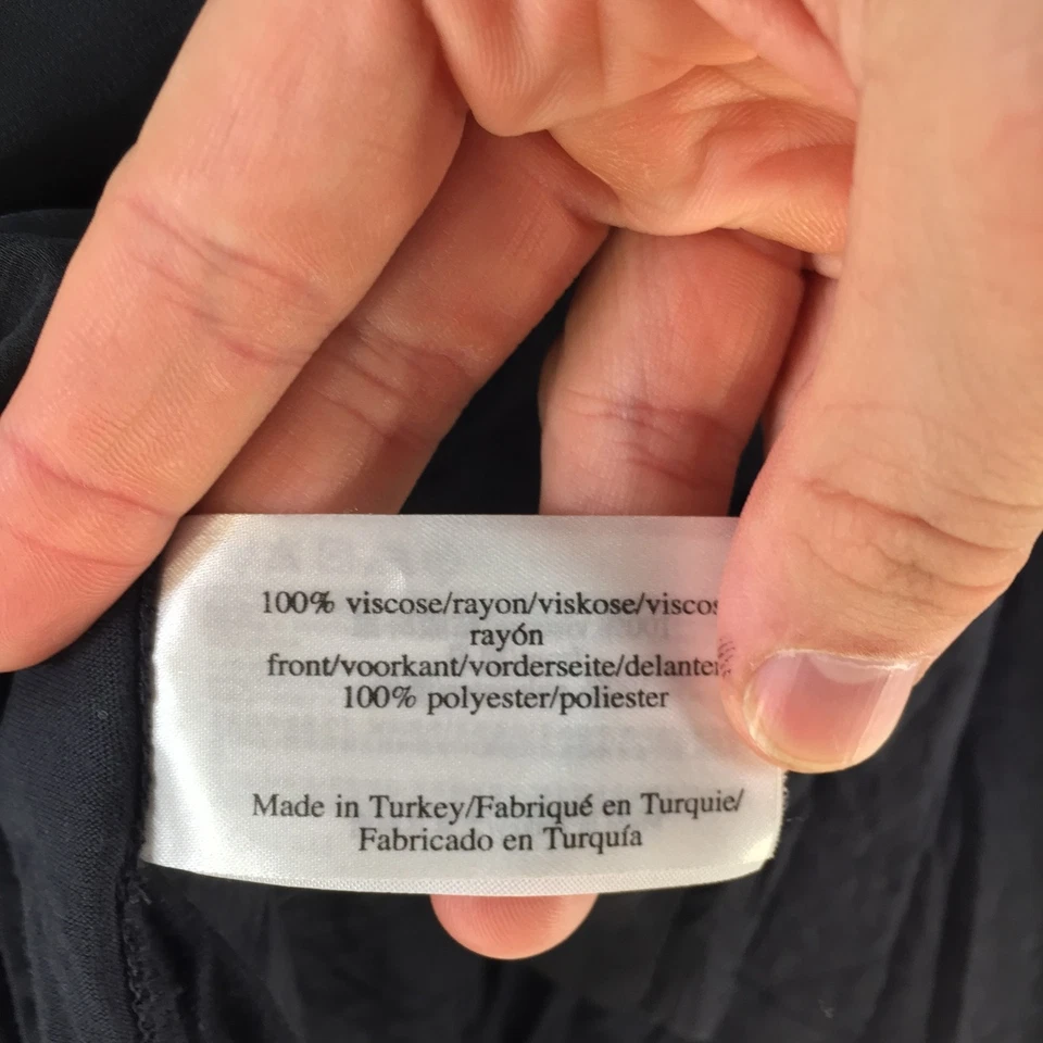 Blusa mujer Laura Ashley Top 12 gris oscuro manga 3/4 capucha cuello 123954 Foto 4 de 4