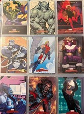 2007 Marvel Masterpieces Full Set 1-90, Near ...