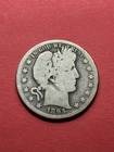 (1) Beautiful Antique 1895-S Barber Half Dollar AG-ALMOST GOOD NICE FILLER