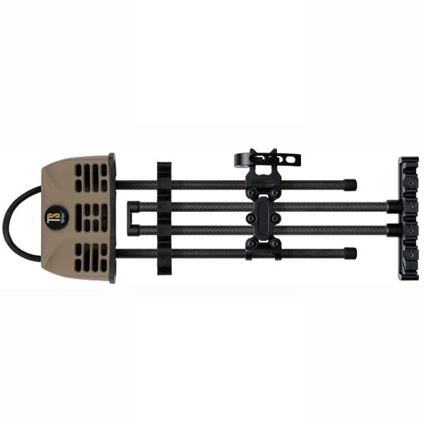TightSpot Shift-Lock 5-Qty Quiver, Saddle Tan, Aluminum & Carbon (TSQSL5FDE)