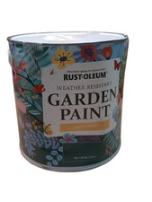 Garden Paint Mould Resistant Exterior Matt Finish Porcelain 2.5L