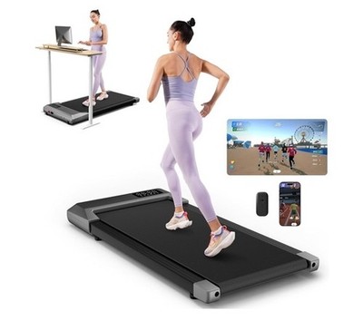 SupeRun Walking Pad, Under Desk Treadmill, 3 in 1 Portable Treadmill with Remote