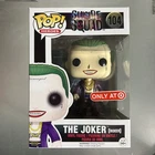 Funko Pop! DC Suicide Squad #104 The Joker Boxer Target Exclusive w protector
