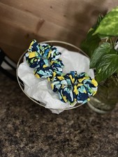 Lemon Adult Hair Scrunchie