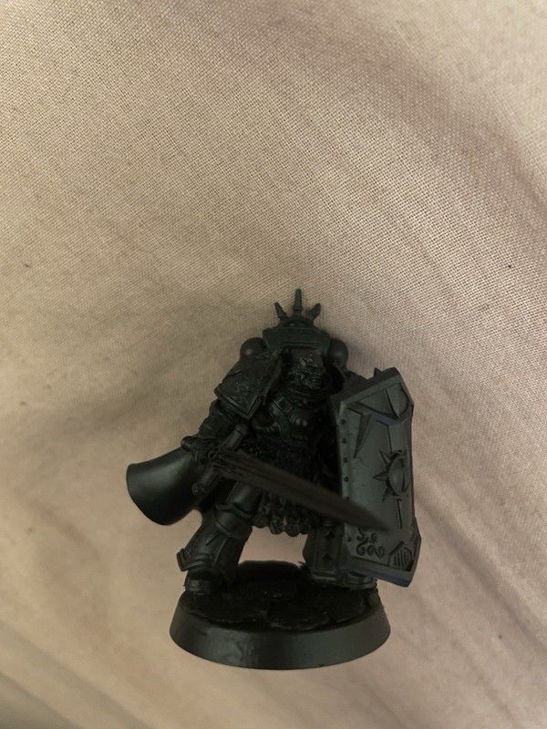 Warhammer Sons Little Horus Aximand Captain of the 5th Company Miniature 30k